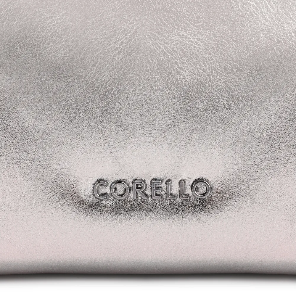 Clutch Couro Prata - imagem 7