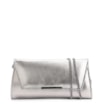 Clutch Couro Prata - imagem 1