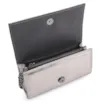 Clutch Couro Prata - imagem 4