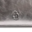 Clutch Couro Prata - imagem 6