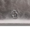 Clutch Couro Prata - imagem 6