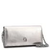 Clutch Couro Prata - imagem 2