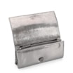 Clutch Couro Prata Grafite - imagem 4
