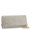 Clutch Cristal/Cetim Prata - imagem 2