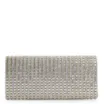 Clutch Cristal/Cetim Prata - imagem 3