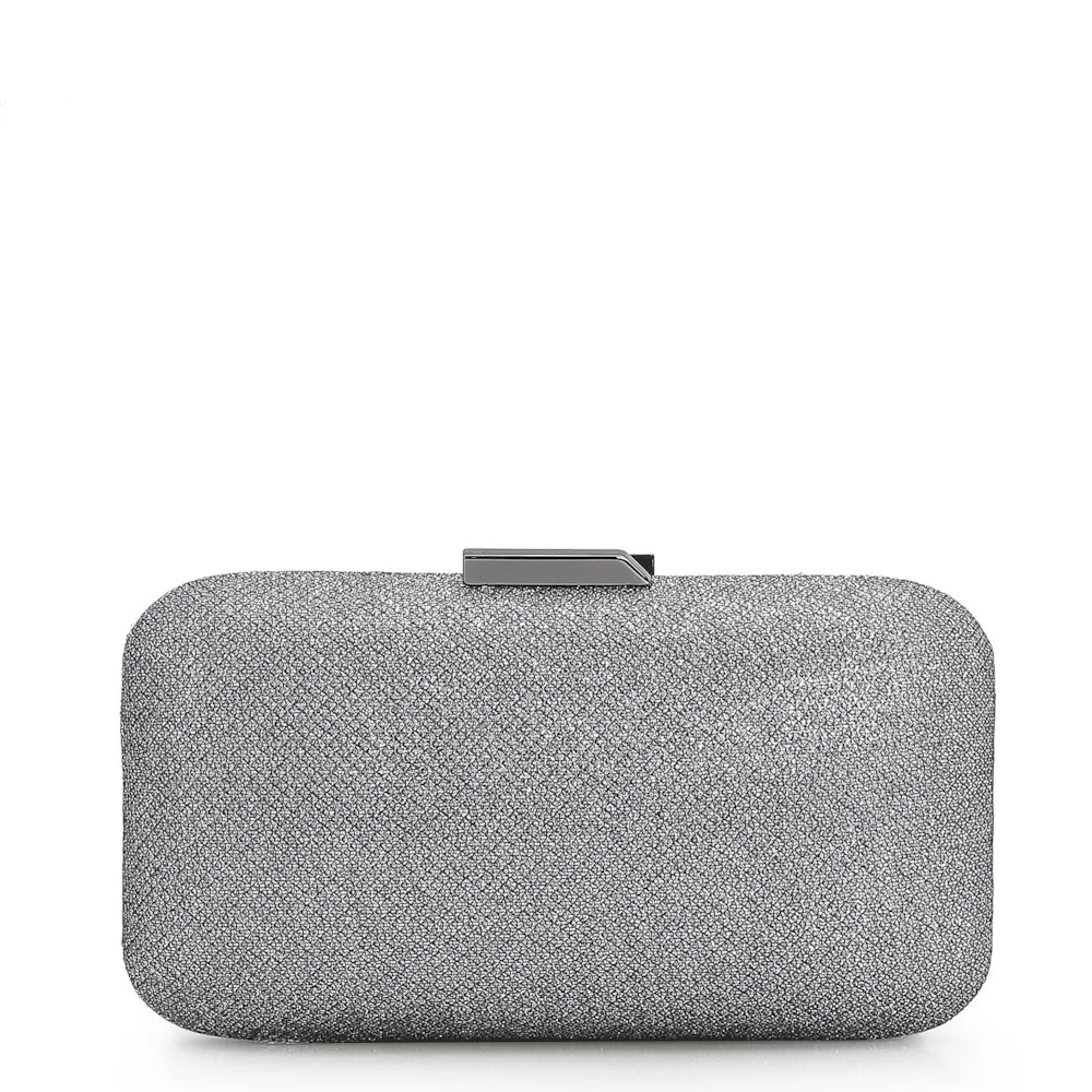 Clutch Festa Alt Prata Alça Corrente