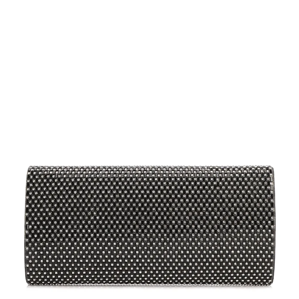 Clutch Festa Alt Preta Strass Corrente - imagem 3