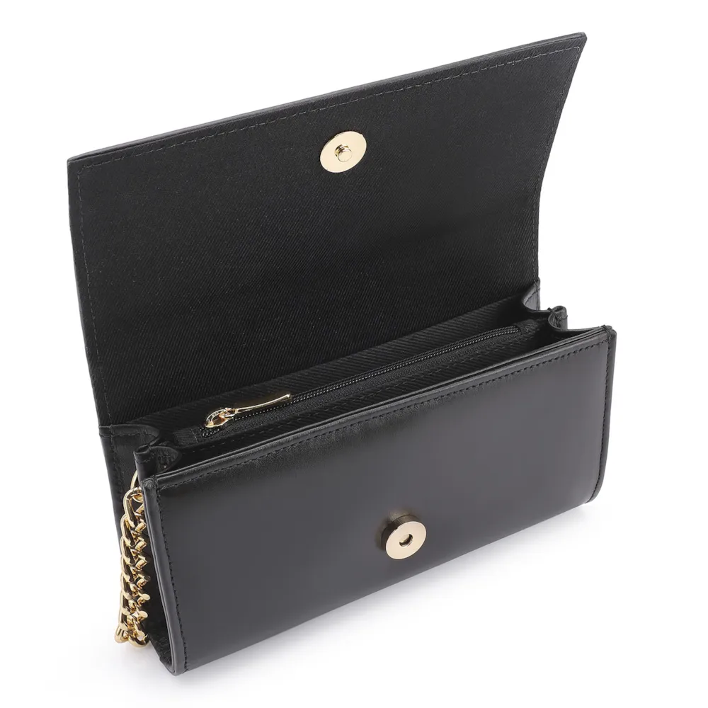Clutch Fivelas Couro/Verniz Preto - imagem 4