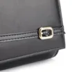 Clutch Fivelas Couro/Verniz Preto - imagem 5