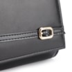 Clutch Fivelas Couro/Verniz Preto - imagem 5