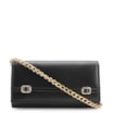Clutch Fivelas Couro/Verniz Preto - imagem 1