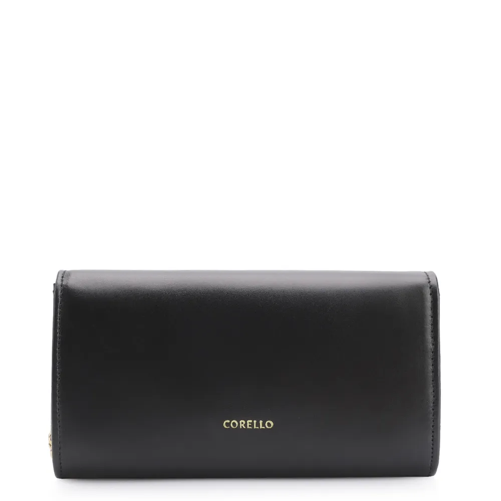 Clutch Fivelas Couro/Verniz Preto - imagem 3