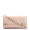 Clutch Fivelas Couro/Verniz Rosa - imagem 1