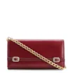 Clutch Fivelas Couro/Verniz Vermelho Cereja - imagem 1