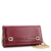 Clutch Fivelas Couro/Verniz Vermelho Cereja - imagem 3