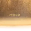 Clutch Flor Couro Dourado - imagem 7