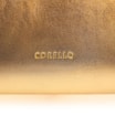Clutch Flor Couro Dourado - imagem 7