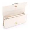 Clutch Flor Couro Off White - imagem 5