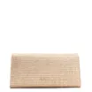 Clutch Ráfia Alt Dourada Alça Corrente - imagem 3