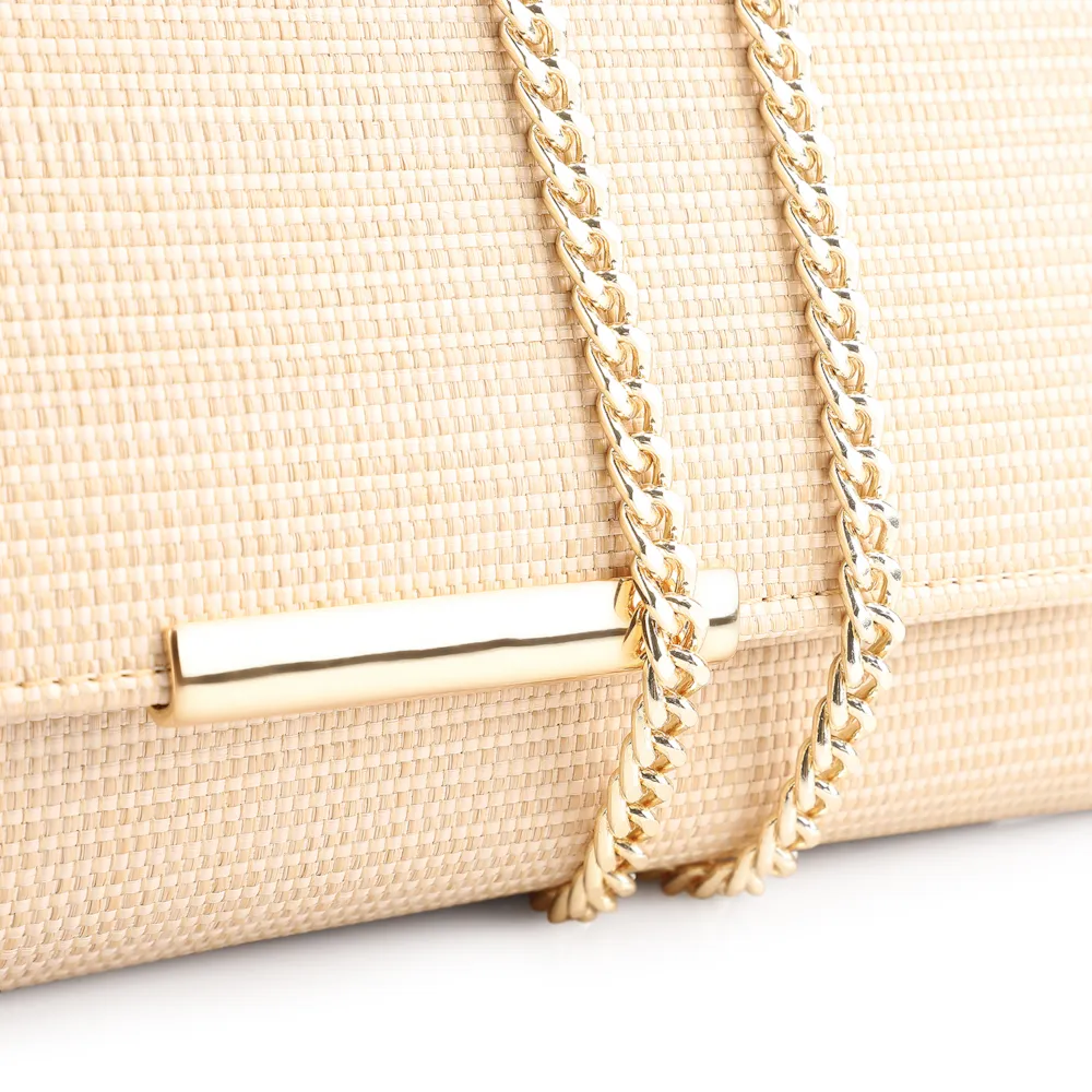 Clutch Ráfia Natural - imagem 5