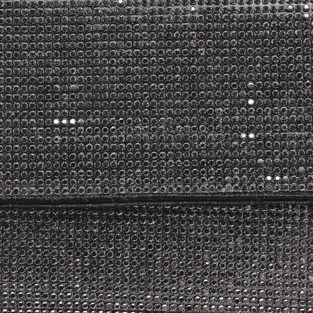 Clutch Strass Cetim Grafite - imagem 5