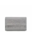 Clutch Strass Cetim Prata - imagem 1