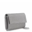 Clutch Strass Cetim Prata - imagem 2