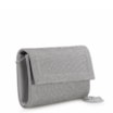 Clutch Strass Cetim Prata - imagem 2