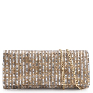Strass Dourado/Prata