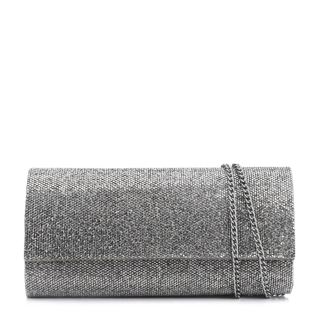 Clutch Strass Grafite