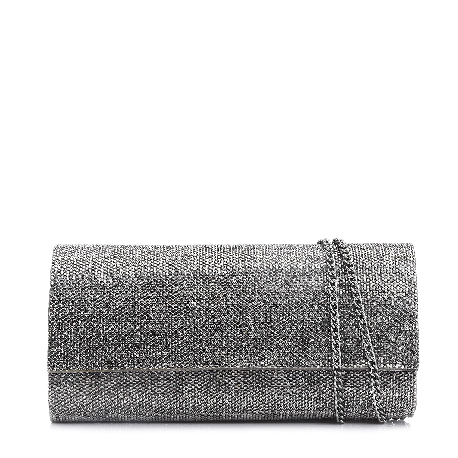 Clutch Strass Grafite