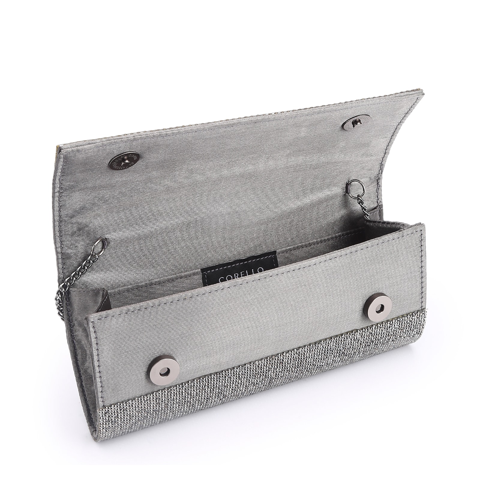 Clutch Strass Grafite