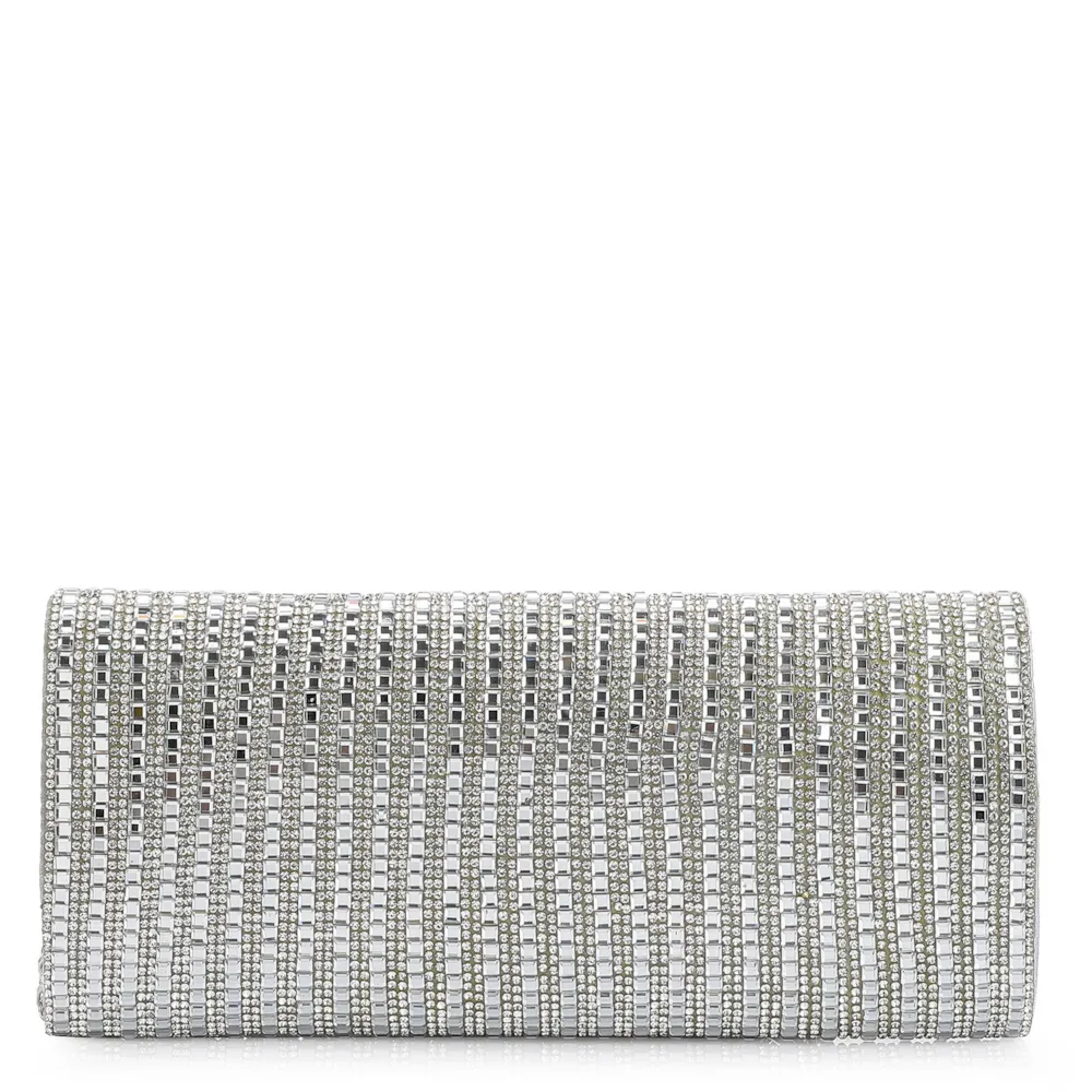 Clutch Strass Prata - imagem 3