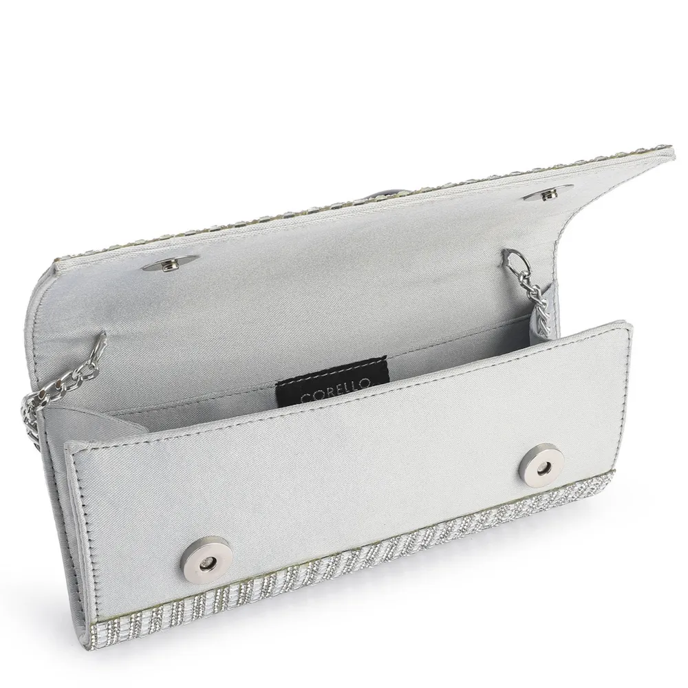 Clutch Strass Prata - imagem 4