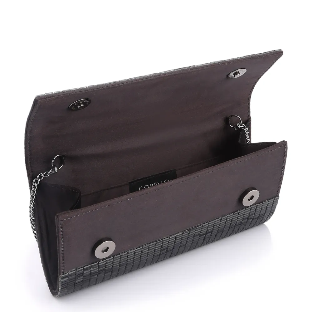 Clutch Strass Preto - imagem 5