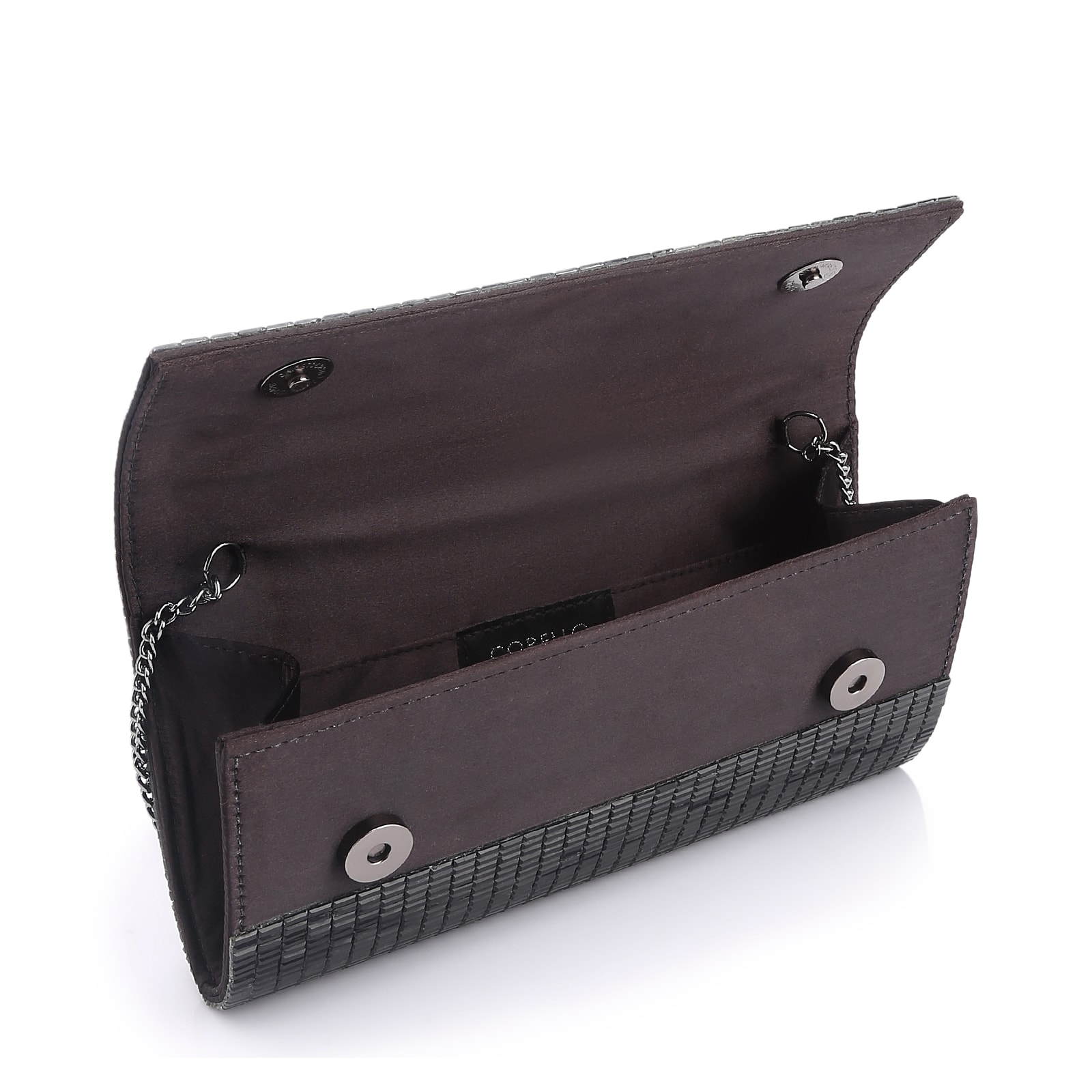 Clutch Strass Preto