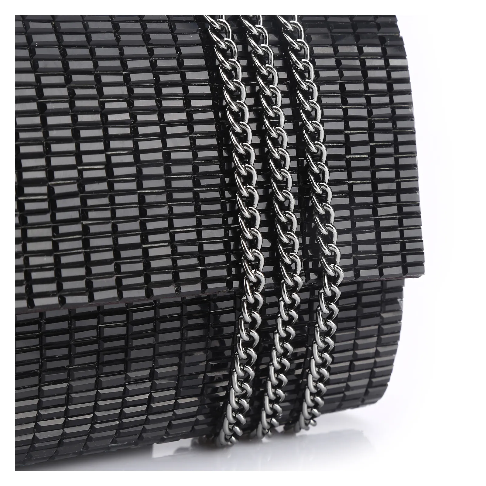 Clutch Strass Preto