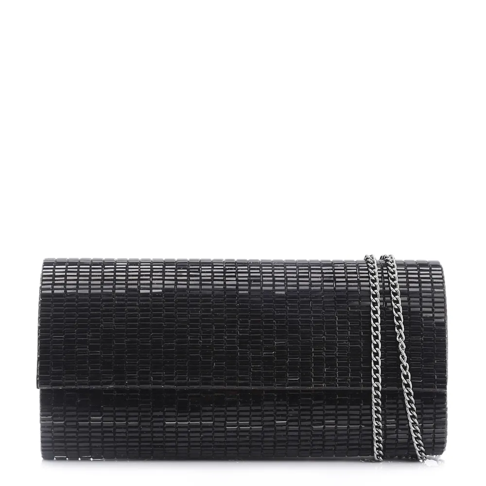 Clutch Strass Preto