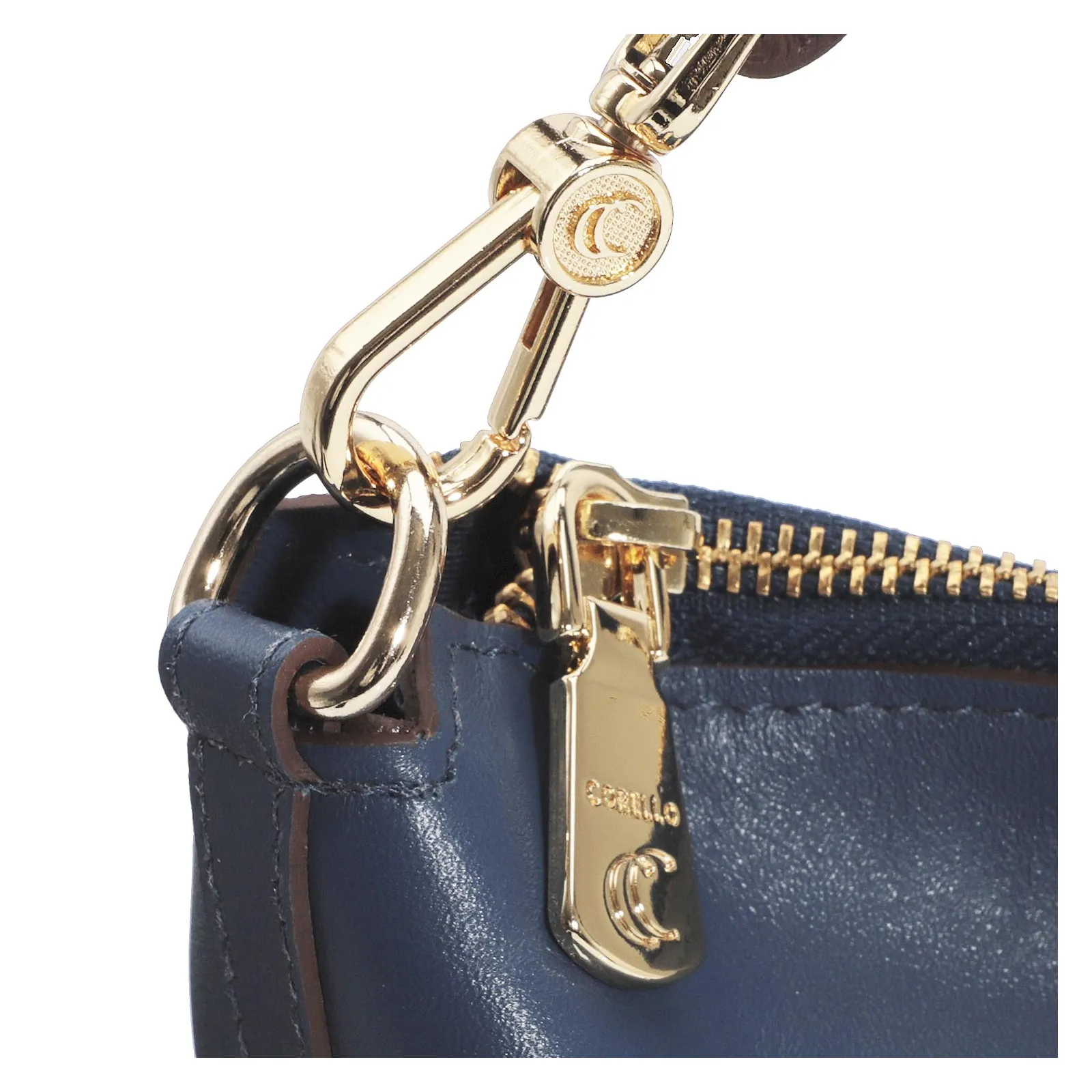 Hobo Couro Azul