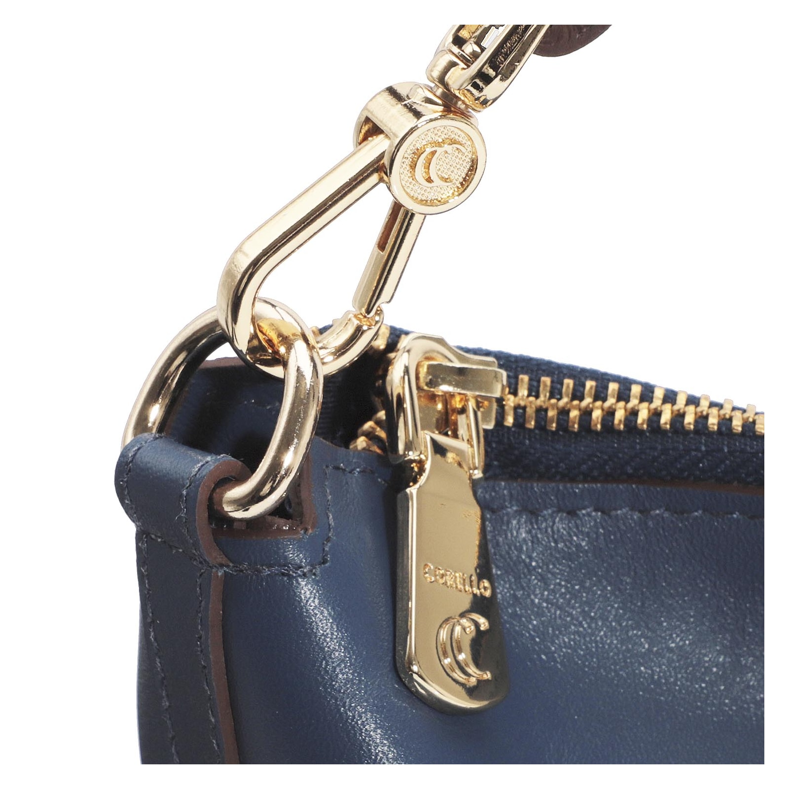 Hobo Couro Azul