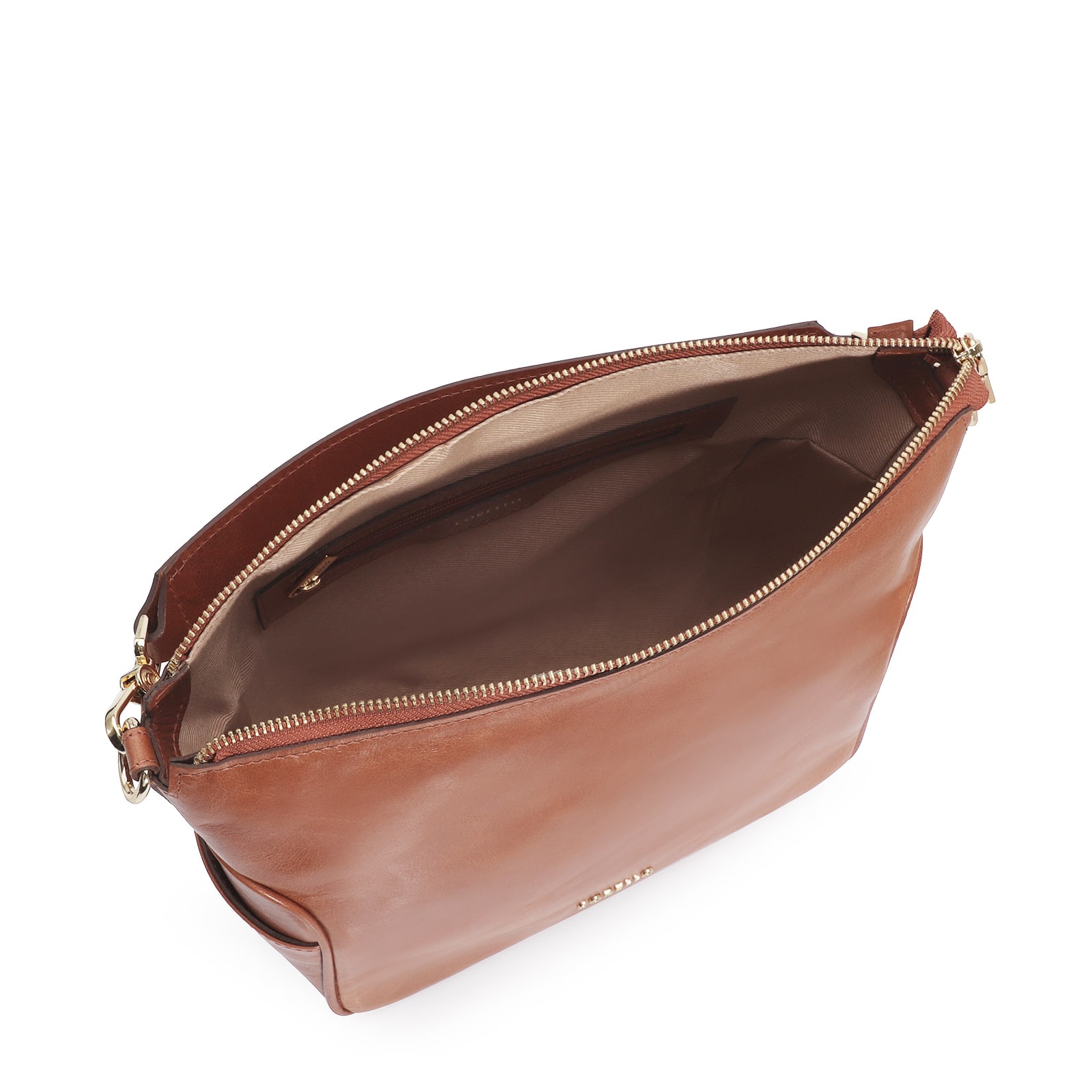 Hobo Couro Caramelo