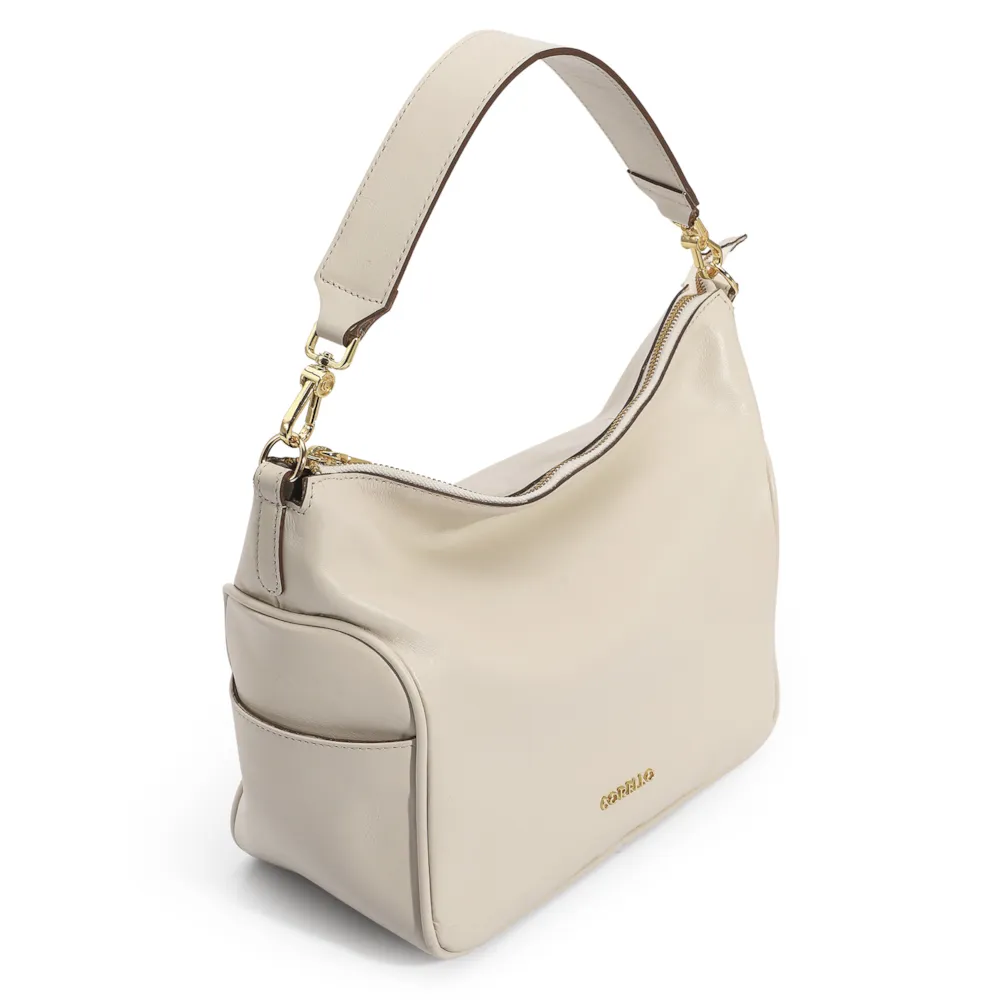Hobo Couro Off White - imagem 4