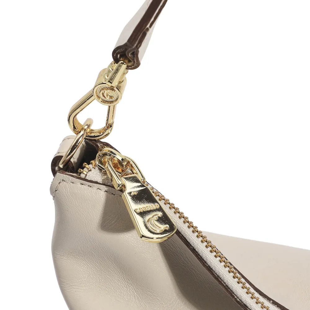 Hobo Couro Off White - imagem 6