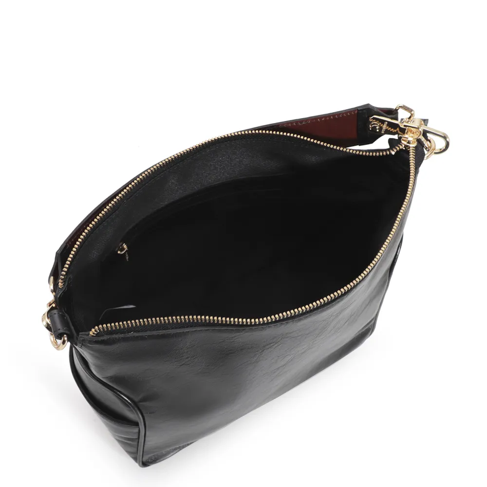 Hobo Couro Preto - imagem 4
