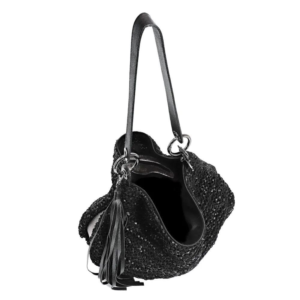 Hobo Trico Preto/Onix - imagem 4