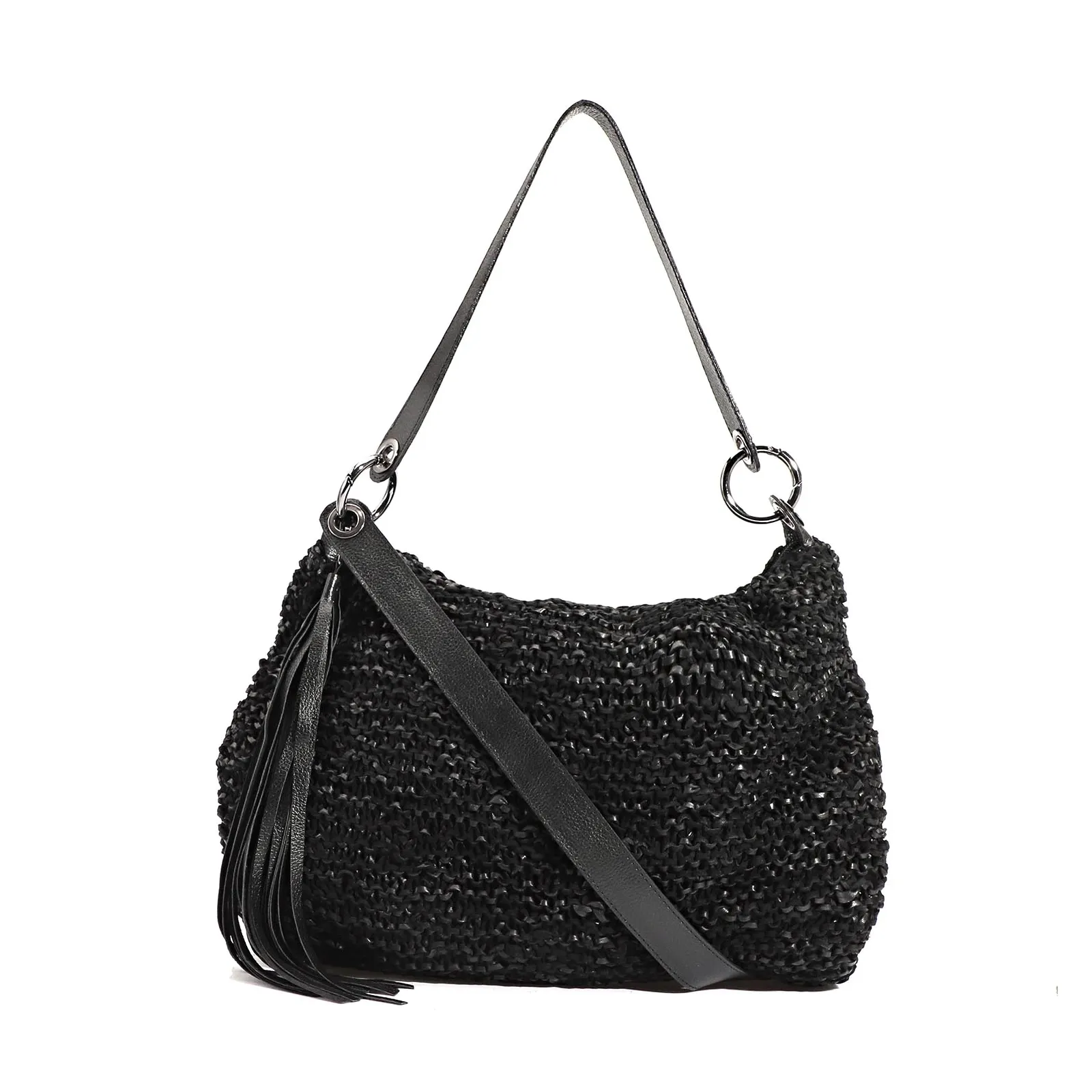 Hobo Trico Preto/Onix