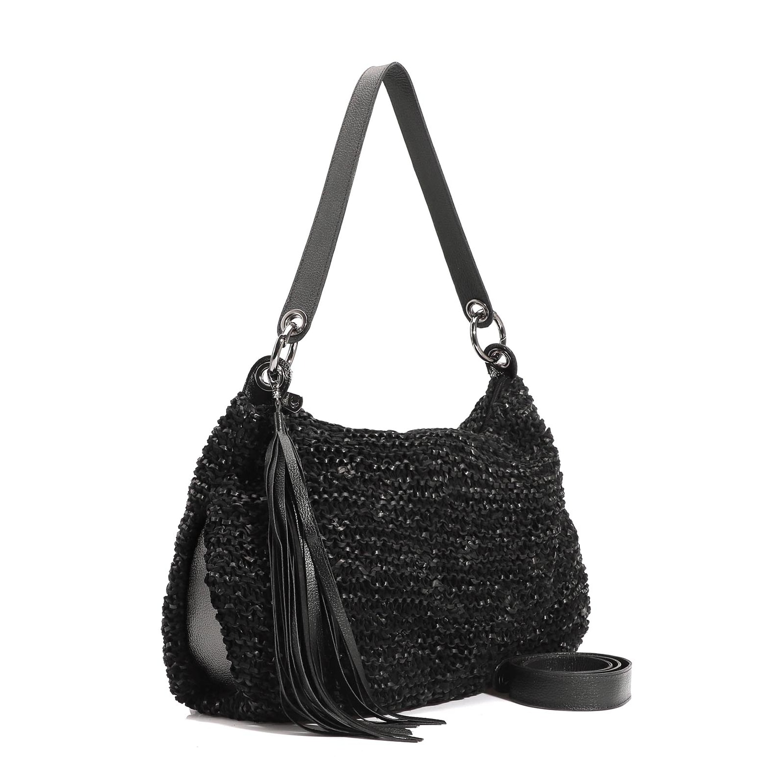 Hobo Trico Preto/Onix