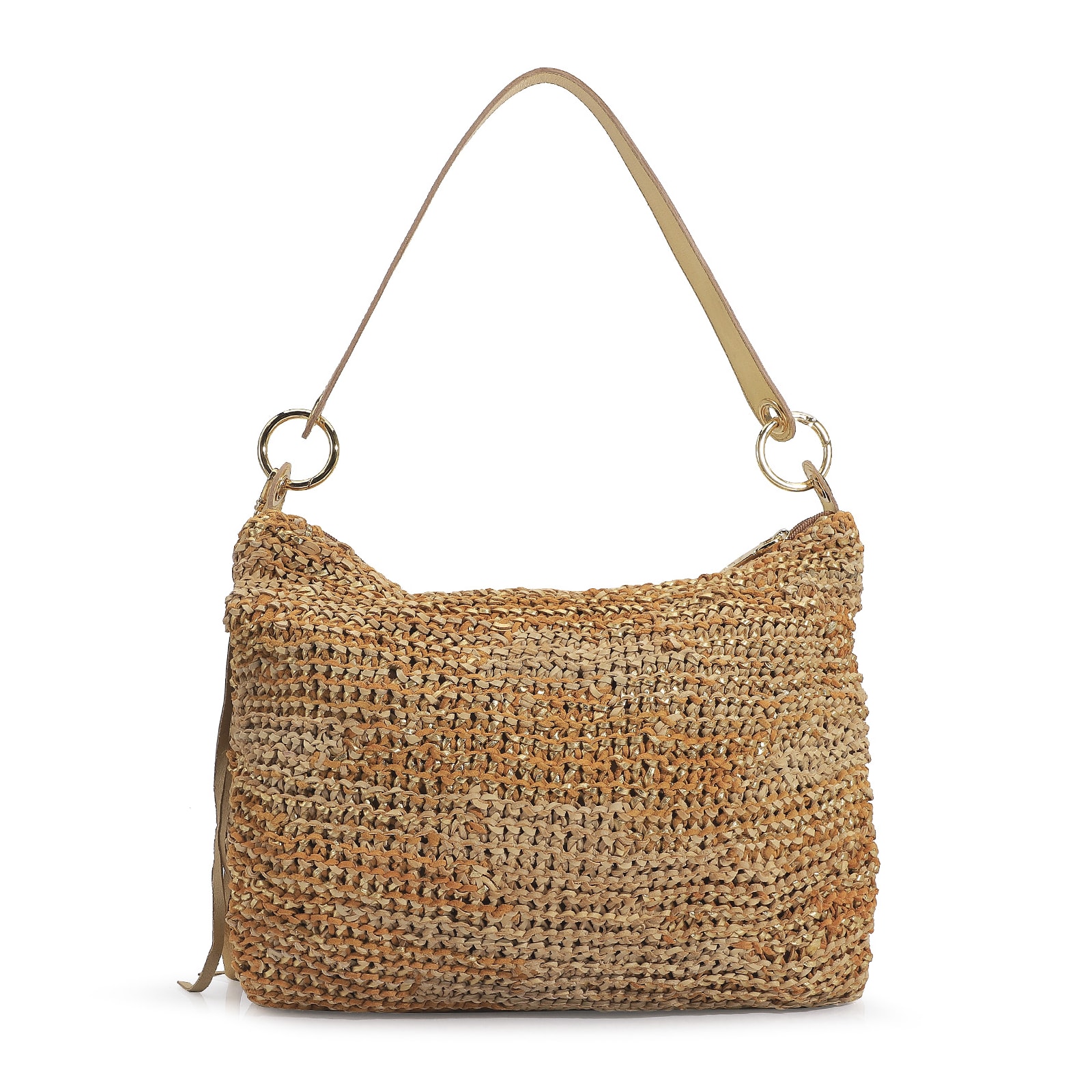 Hobo Tricot Caramelo/Bege