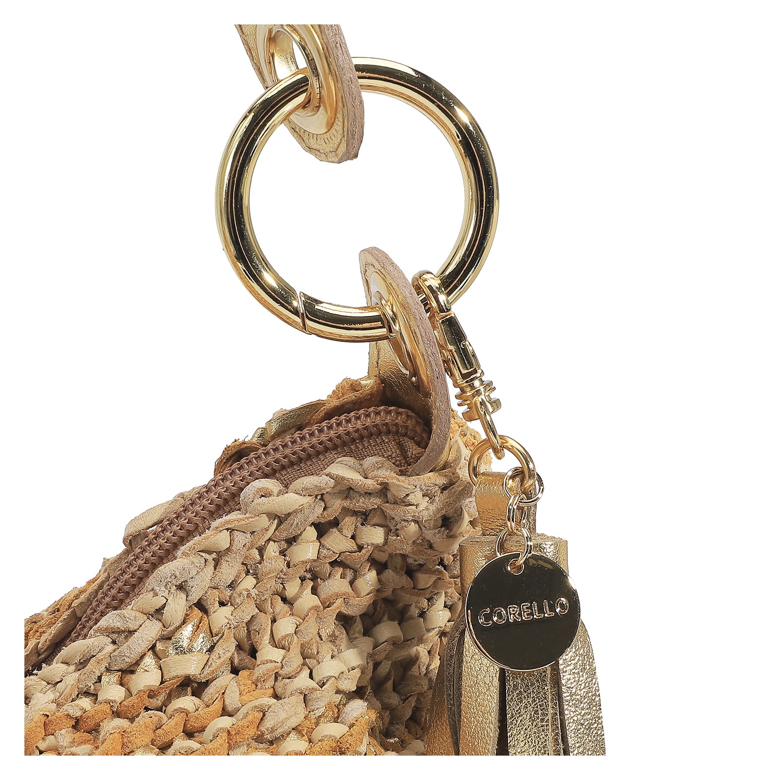 Hobo Tricot Caramelo/Bege