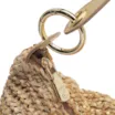 Hobo Tricot Caramelo/Bege - imagem 6